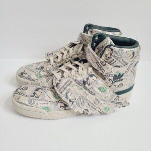 NEW Adidas X Jeremy Scott Forum Wings 1.0 Money Shoes Q46154 Size 11